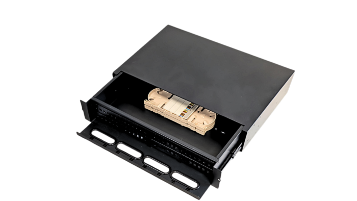 Luxglo Splice 2U Tray Fiber Management _2