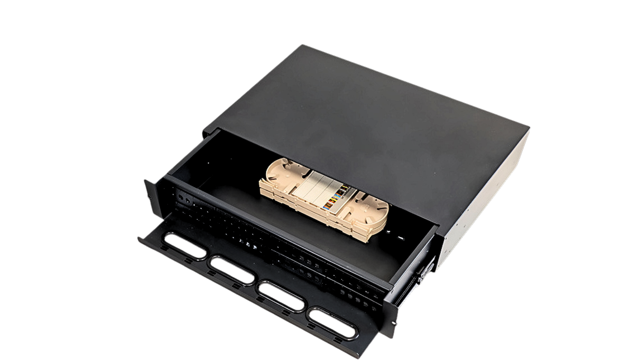 2U Splice Tray Fiber Management