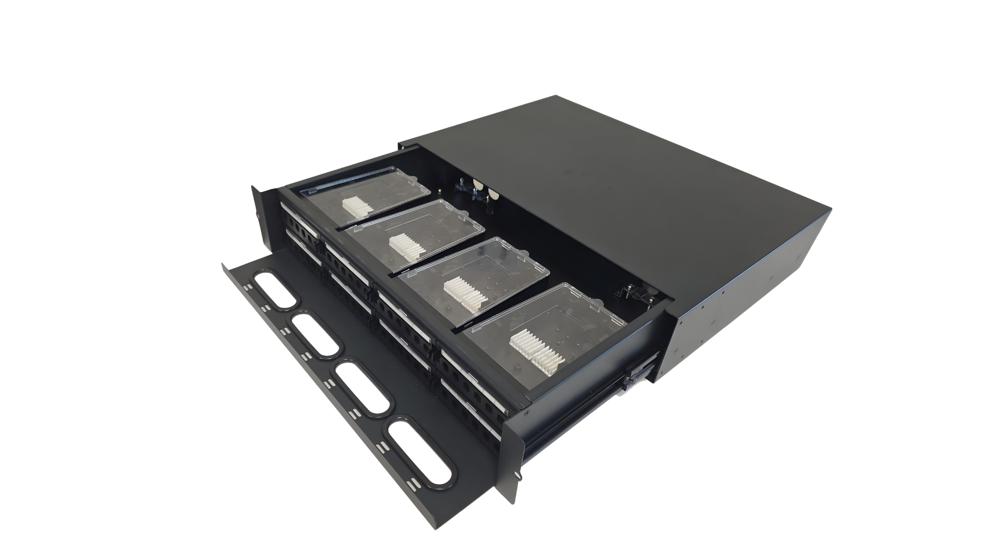 2U Splice Tray Fiber Management