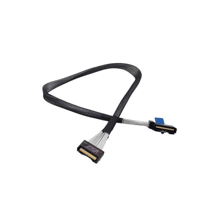 MCIO 8X plug STR to 8X Plug RSE